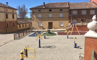 Nuevo Parque Infantil en Castrillo de Villavega